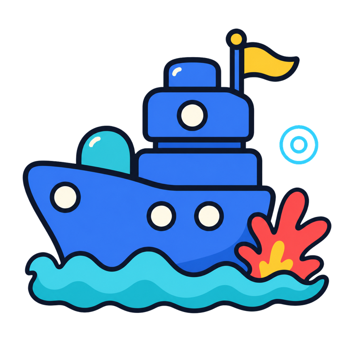Battleship game card artwork