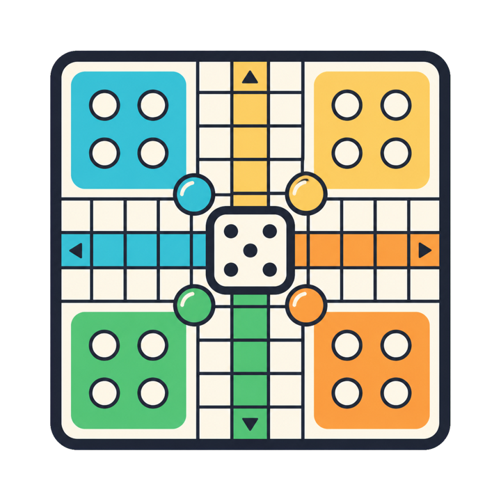Ludo game card artwork
